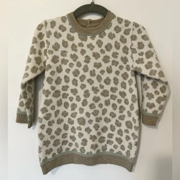 Mayoral Knit Leopard Dress (size 12M) NWT - Picture 4 of 8